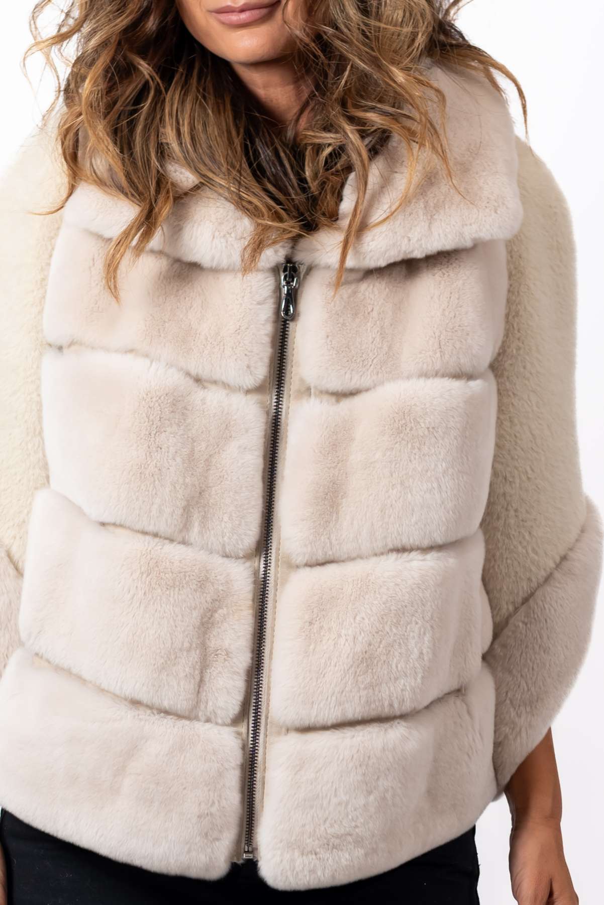 Women's chinchilla coat Diana