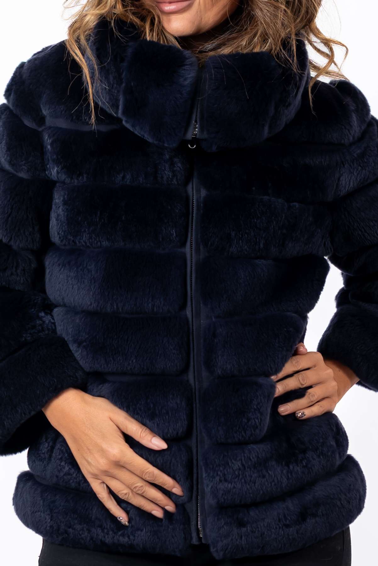 Women's chinchilla coat Galena