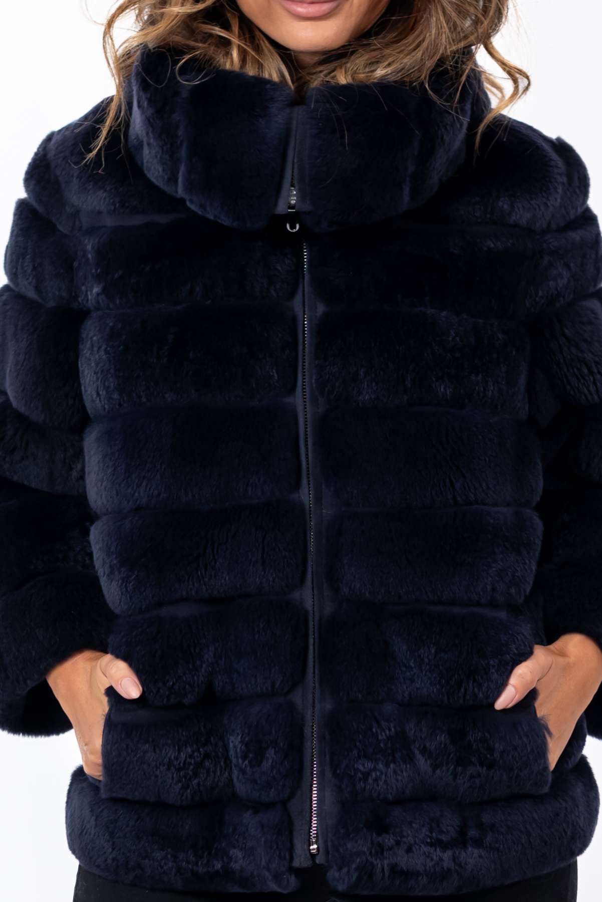 Women's chinchilla coat Galena