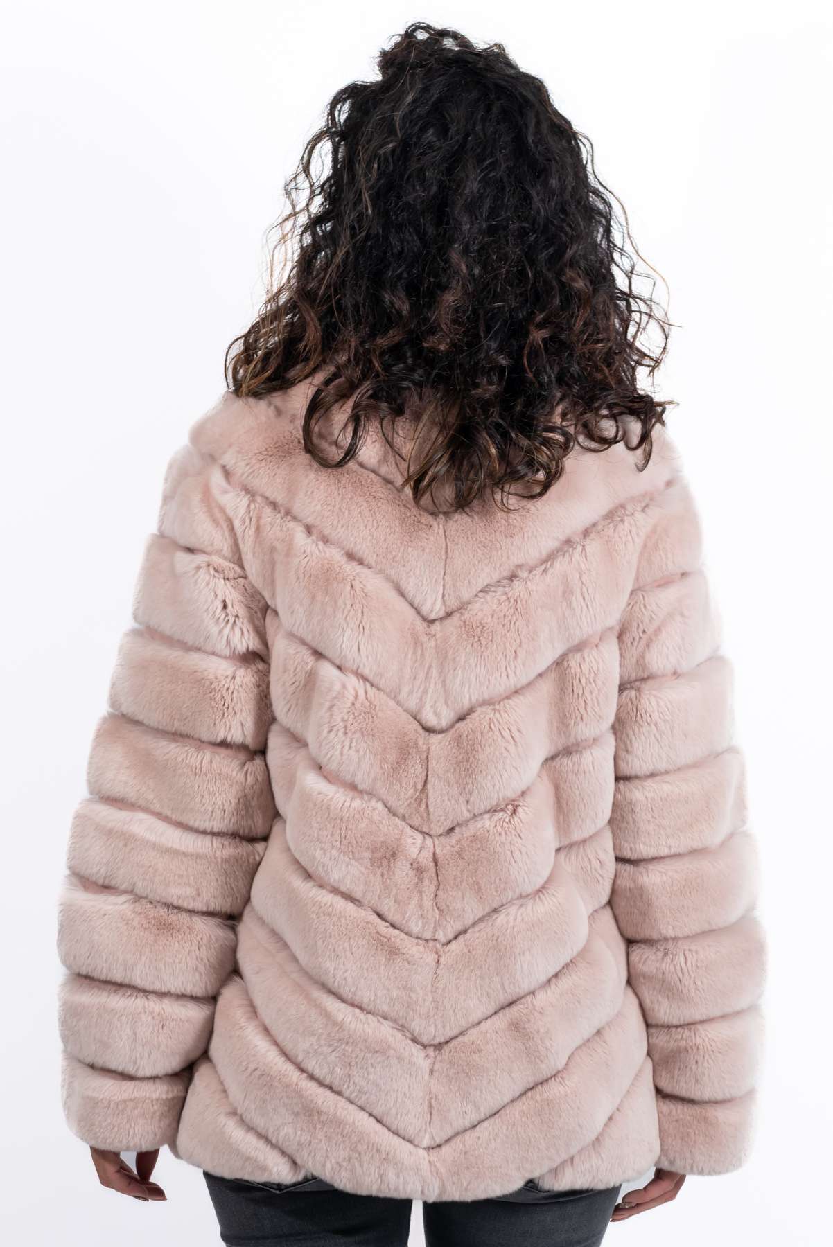 Women's chinchilla coat Lorraine
