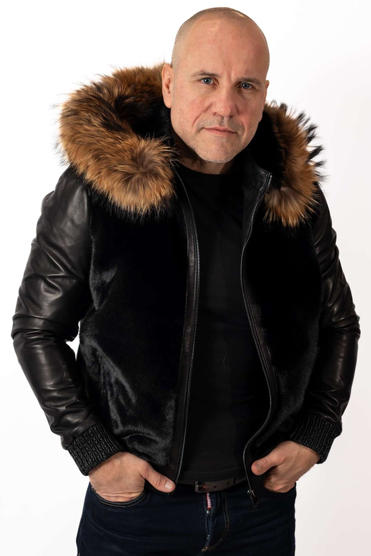 Men's coat Bobby with Hood