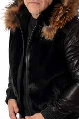 Men's coat Bobby with Hood