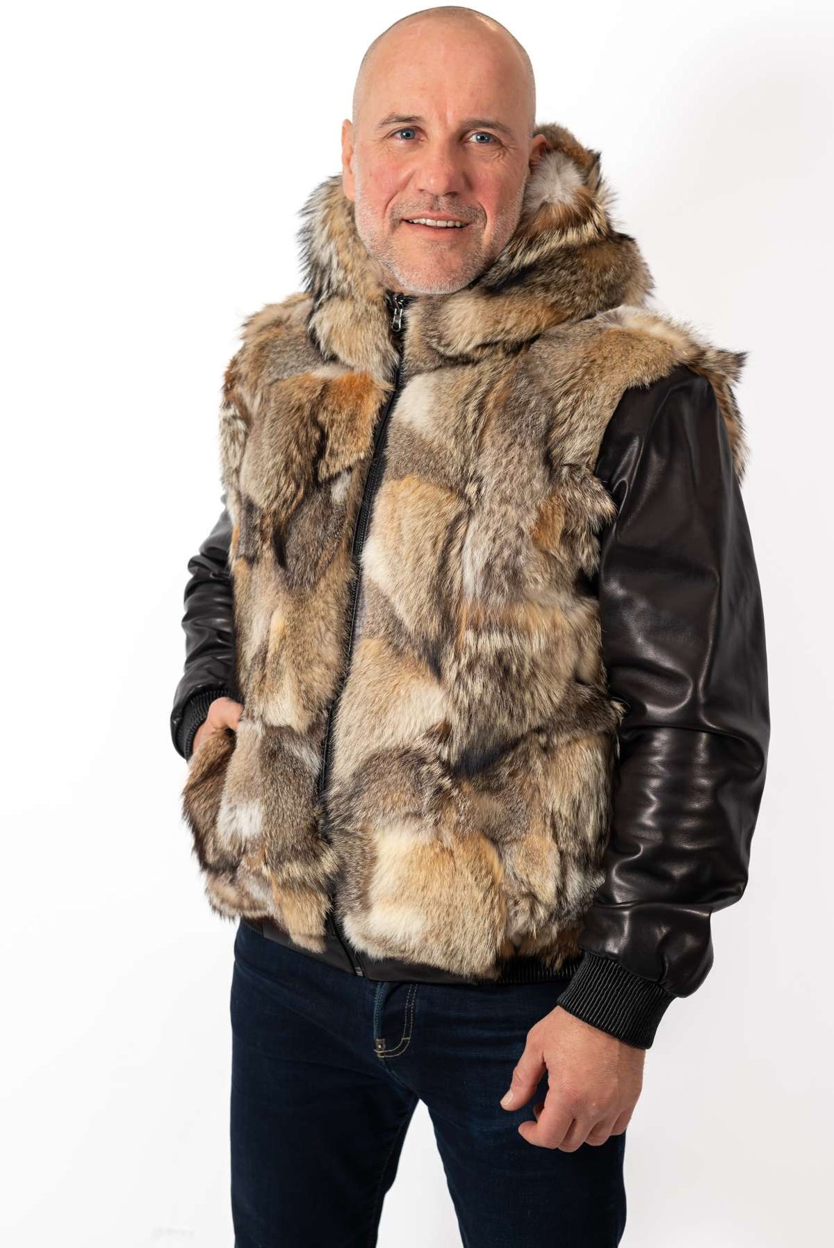 Men's double-sided coat from Wolf