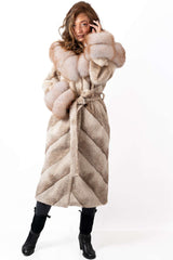 Women's exclusive alpaca coat Liana