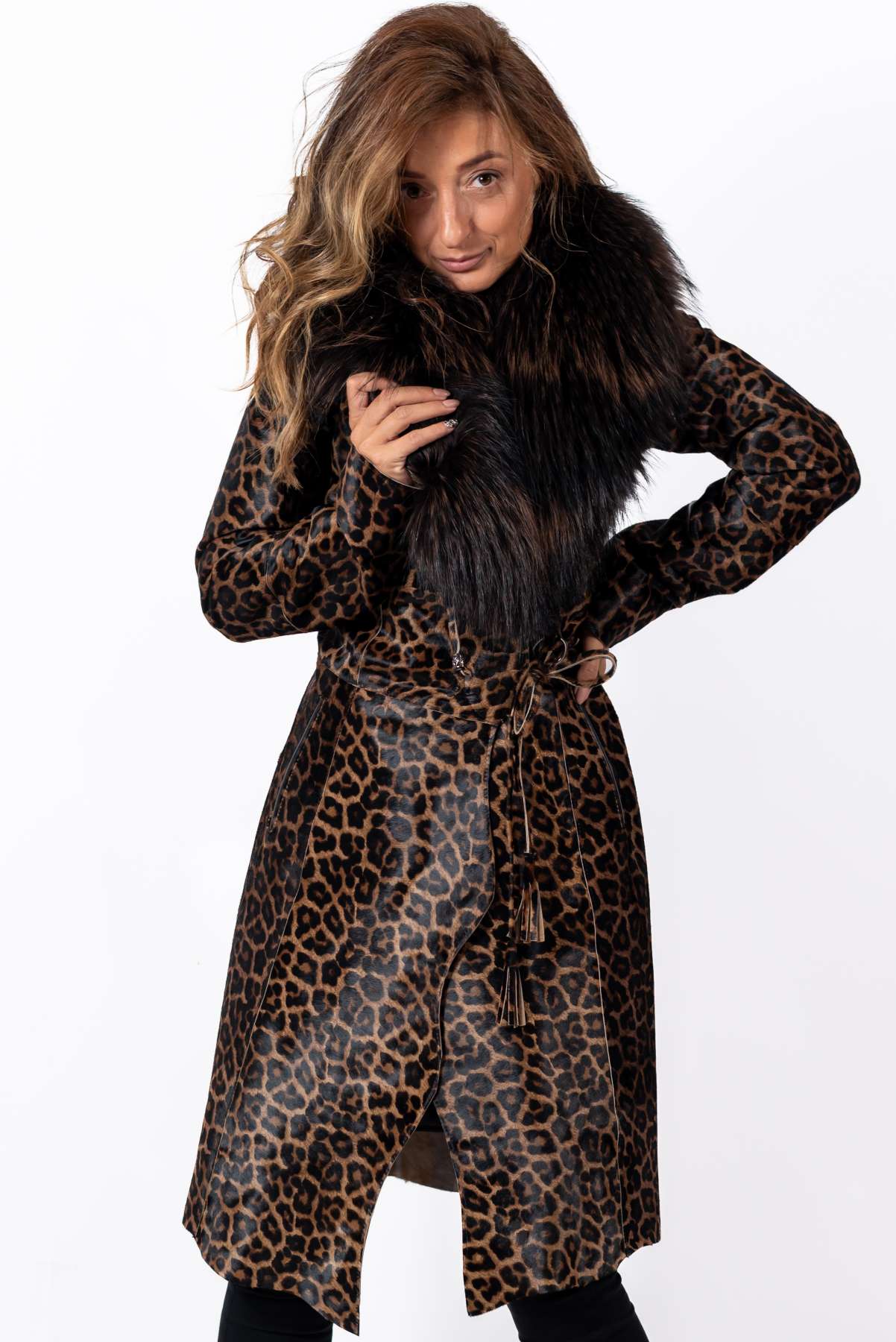 Women's exclusive coat from Pony Leopard