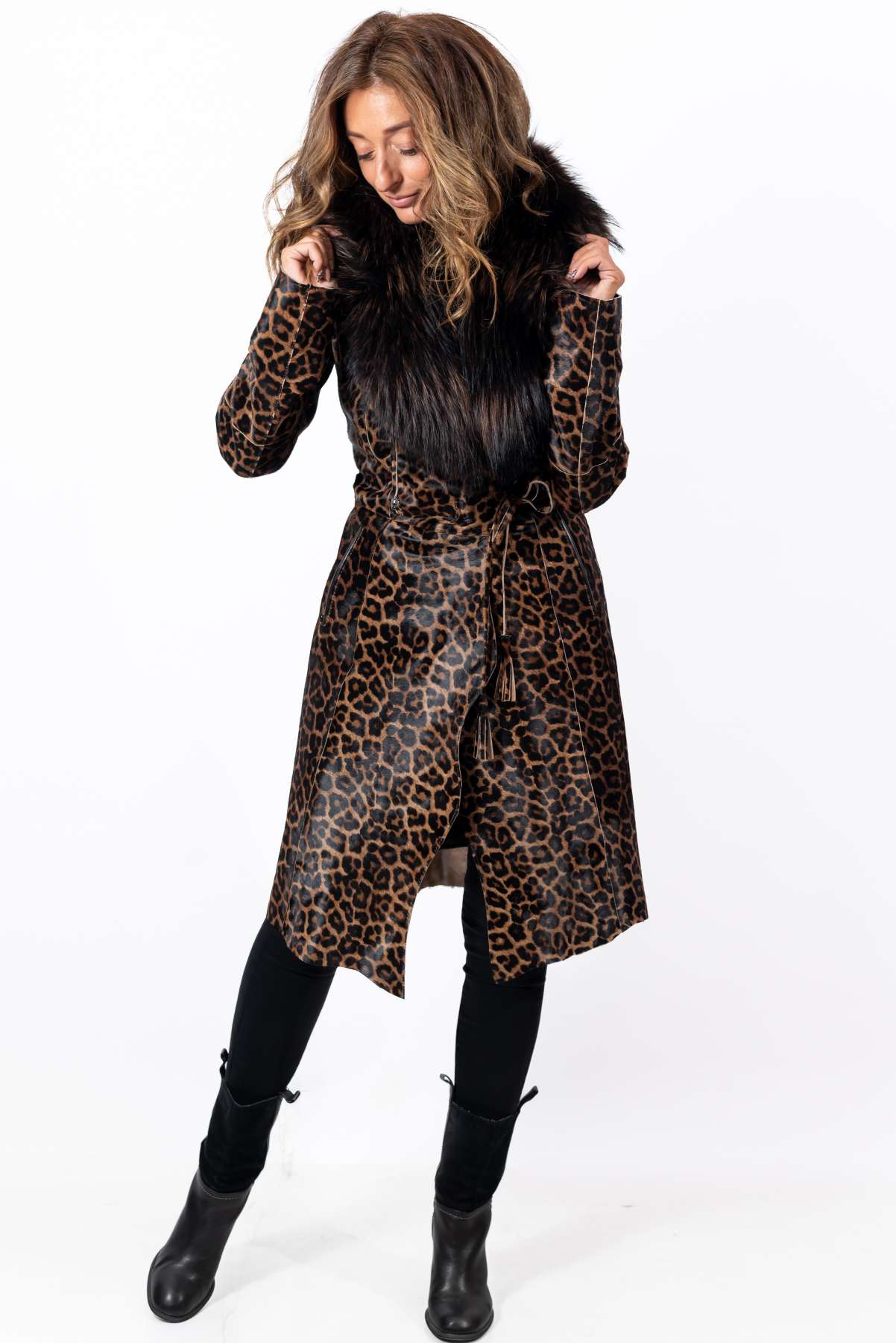 Women's exclusive coat from Pony Leopard