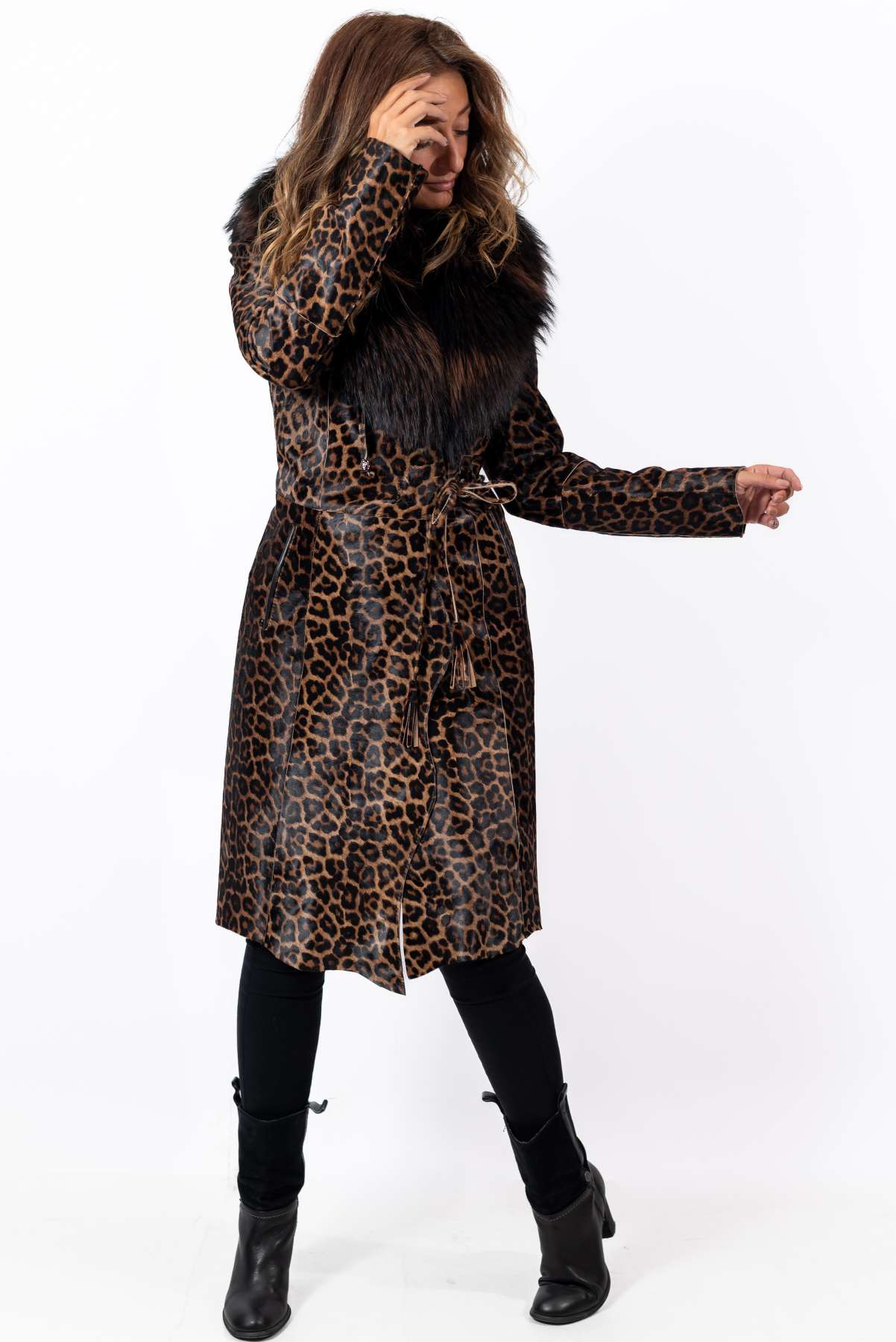 Women's exclusive coat from Pony Leopard