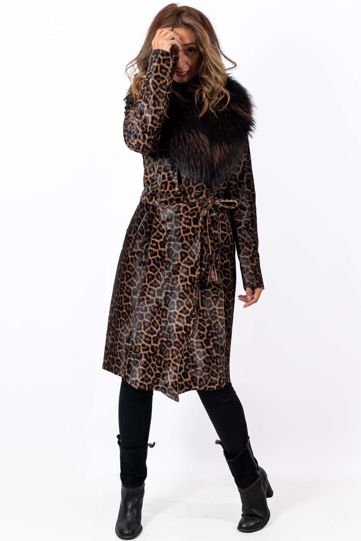 Women's exclusive coat from Pony Leopard