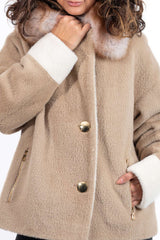 Women's exclusive alpaca coat Yanitsa