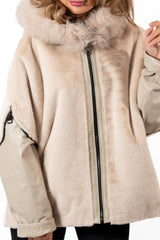 Women's exclusive alpaca coat Valeria