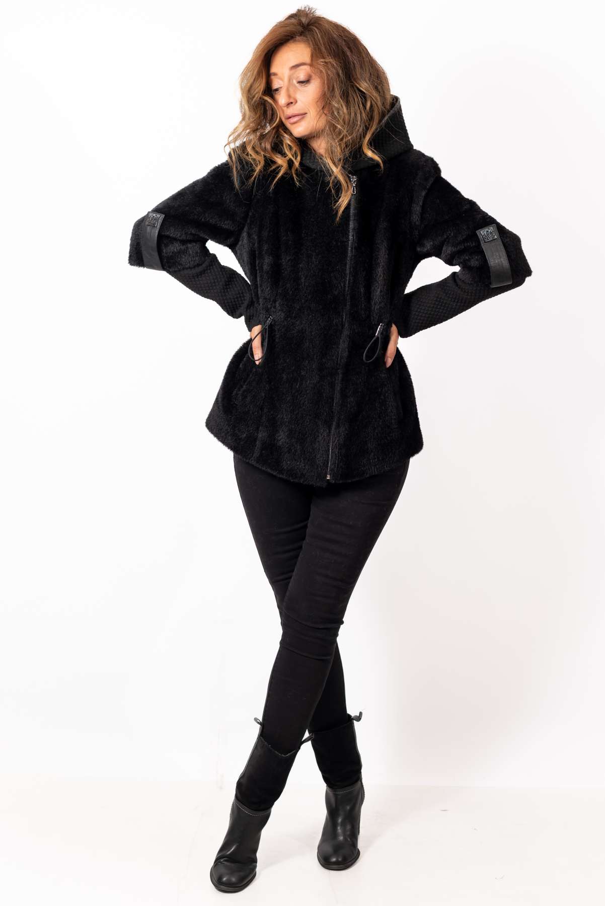 Women's exclusive alpaca coat Diana
