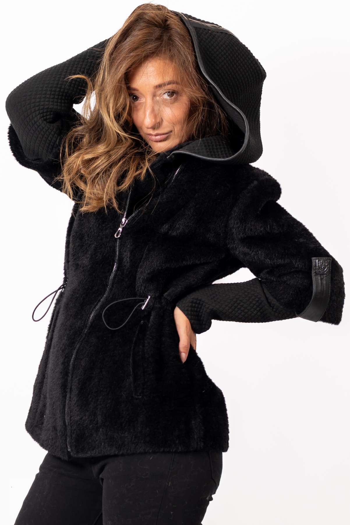 Women's exclusive alpaca coat Diana