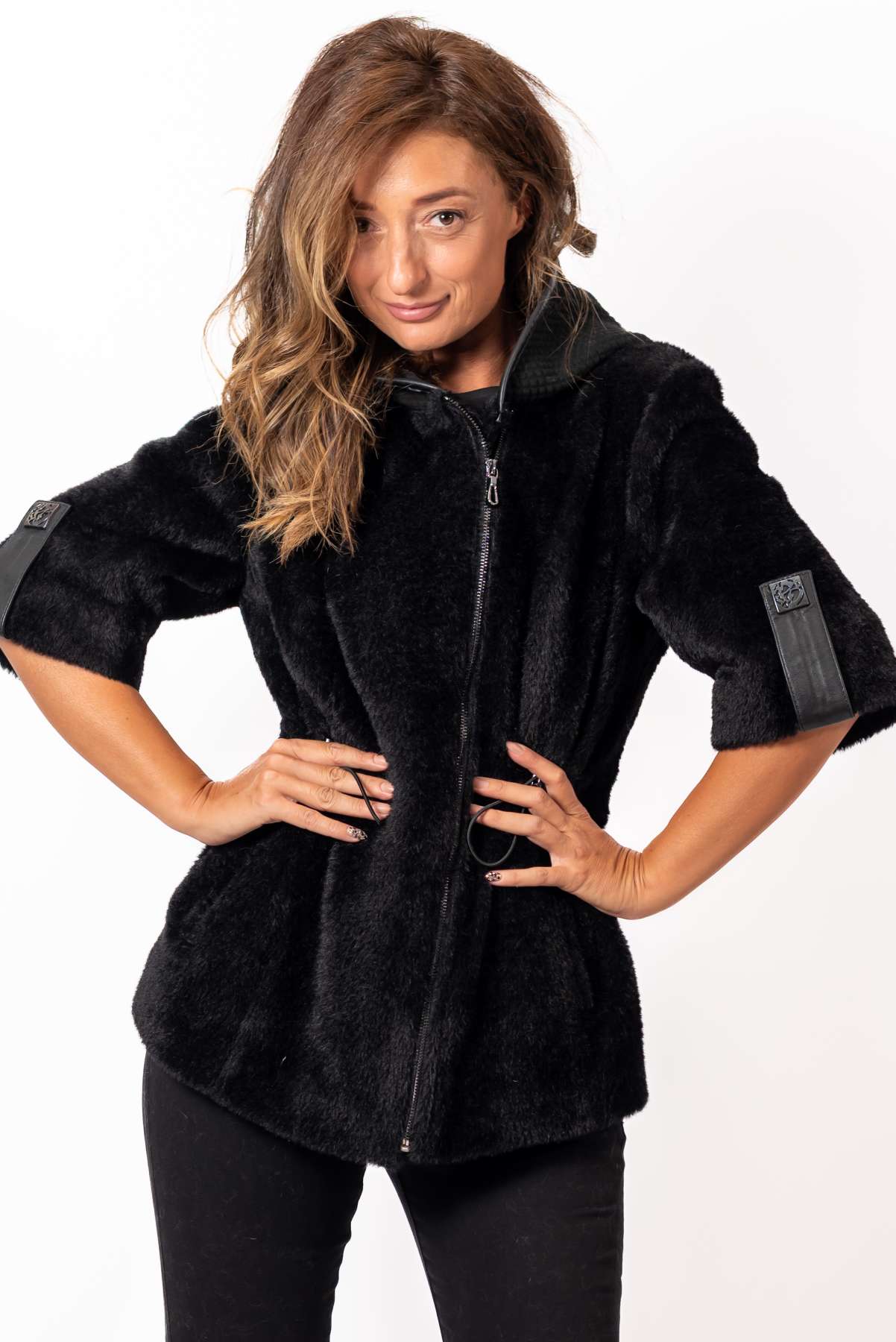 Women's exclusive alpaca coat Diana