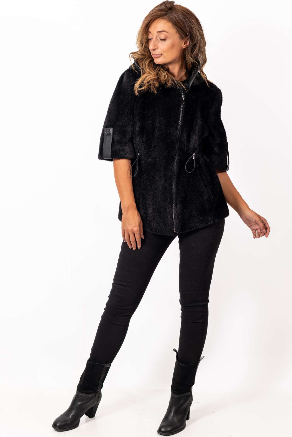 Women's exclusive alpaca coat Diana