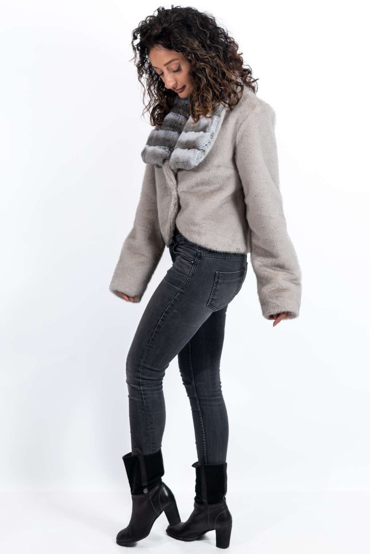 Women's exclusive alpaca coat Bistra