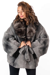 Women's exclusive Alpaca coat Charlotte Gray
