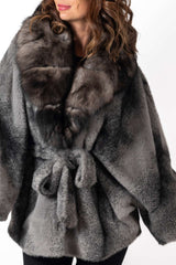 Women's exclusive Alpaca coat Charlotte Gray