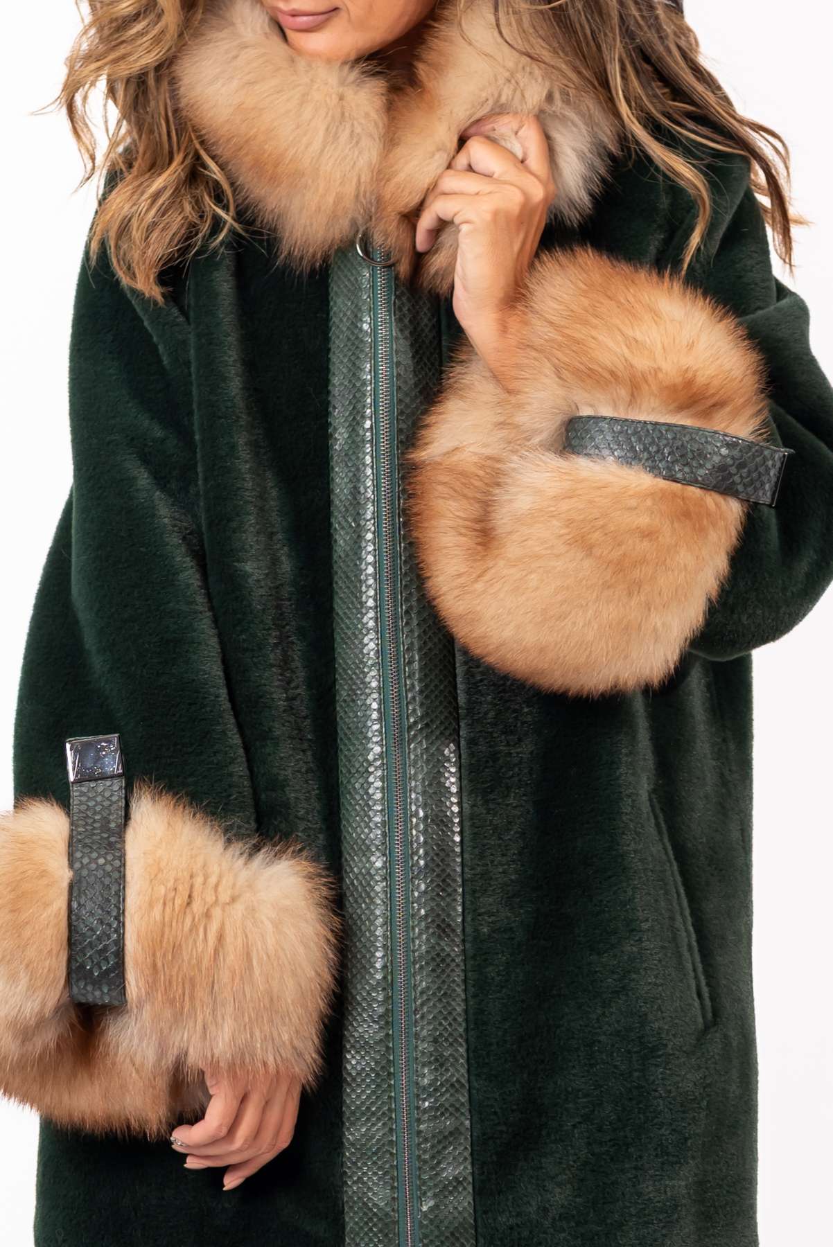 Women's exclusive alpaca coat Jacqueline