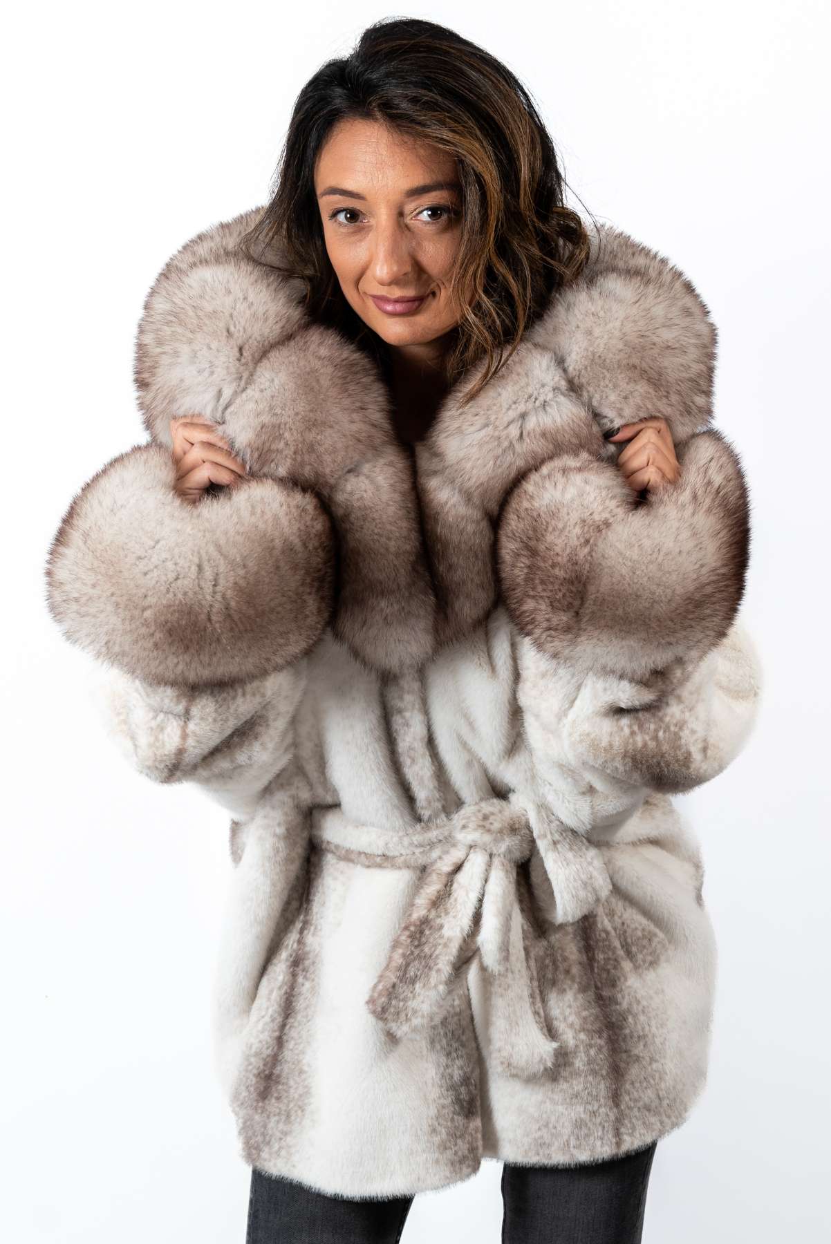 Women's exclusive alpaca coat Jasmine