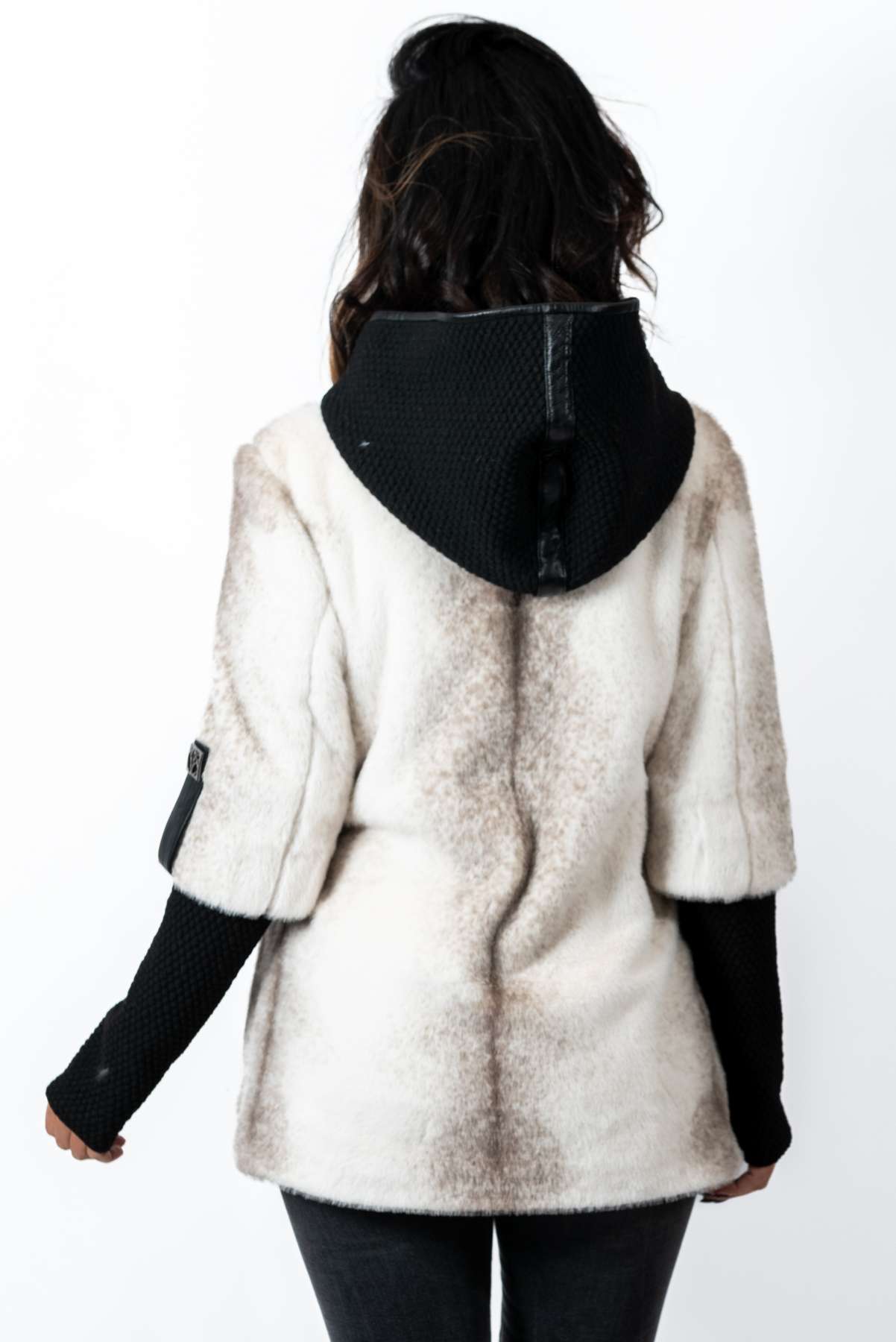 Women's exclusive alpaca coat  Diana White