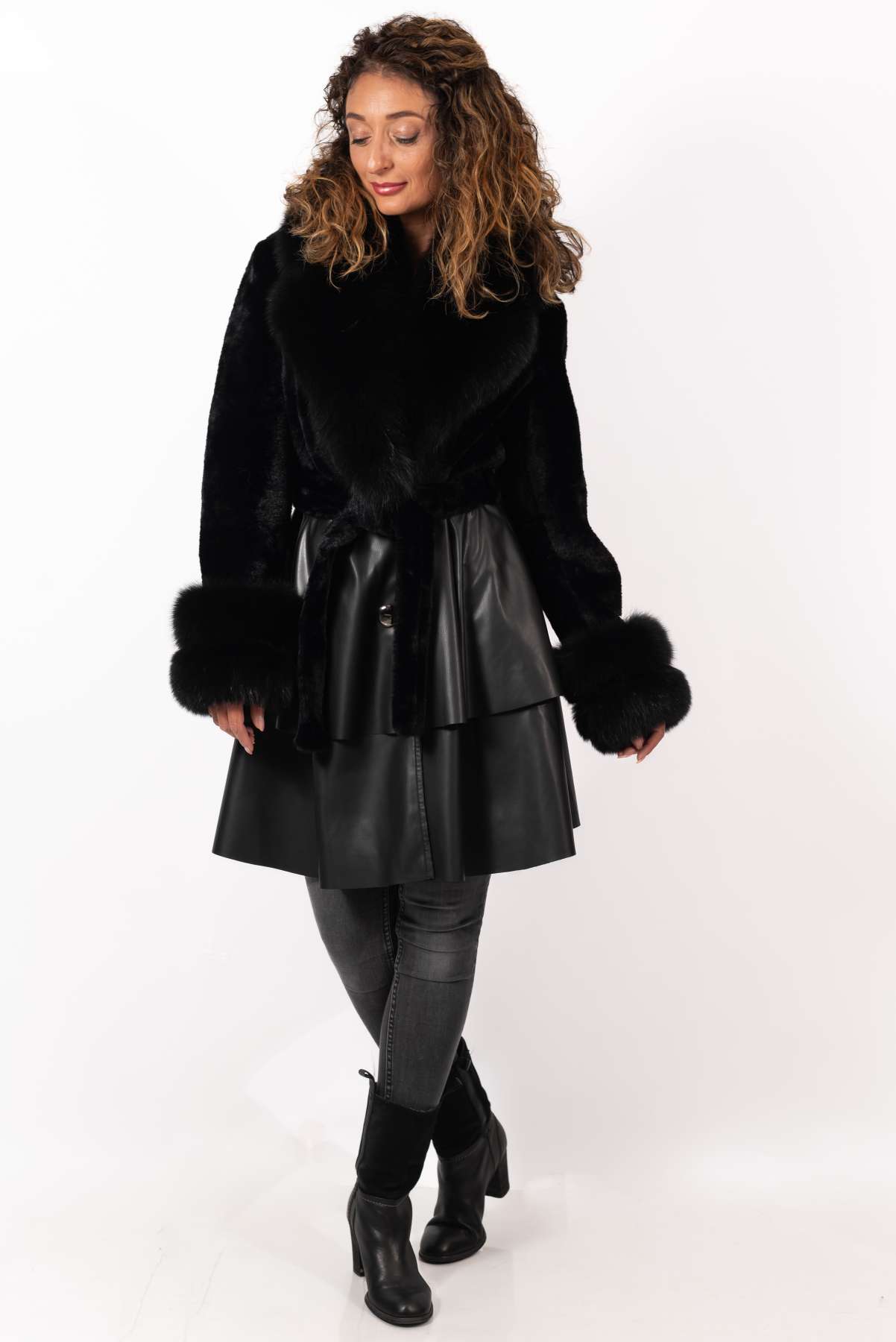 Women's exclusive Alpaca coat Lilia