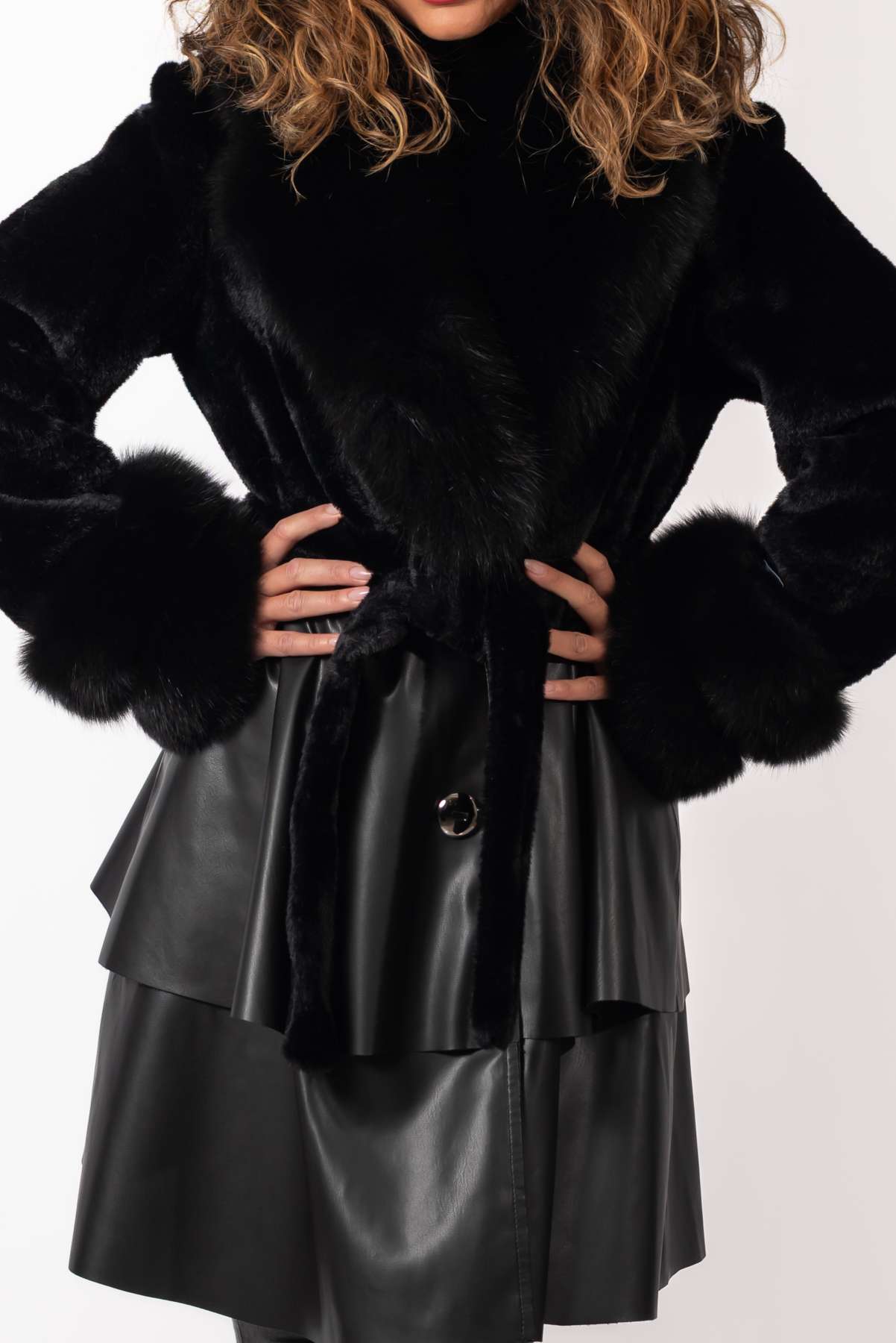 Women's exclusive Alpaca coat Lilia