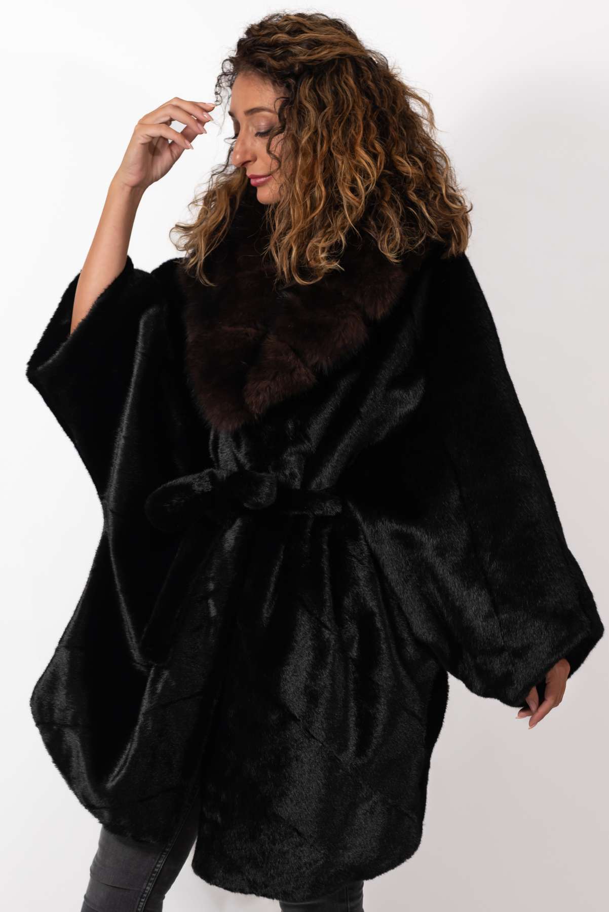 Women's exclusive Alpaca coat Siana
