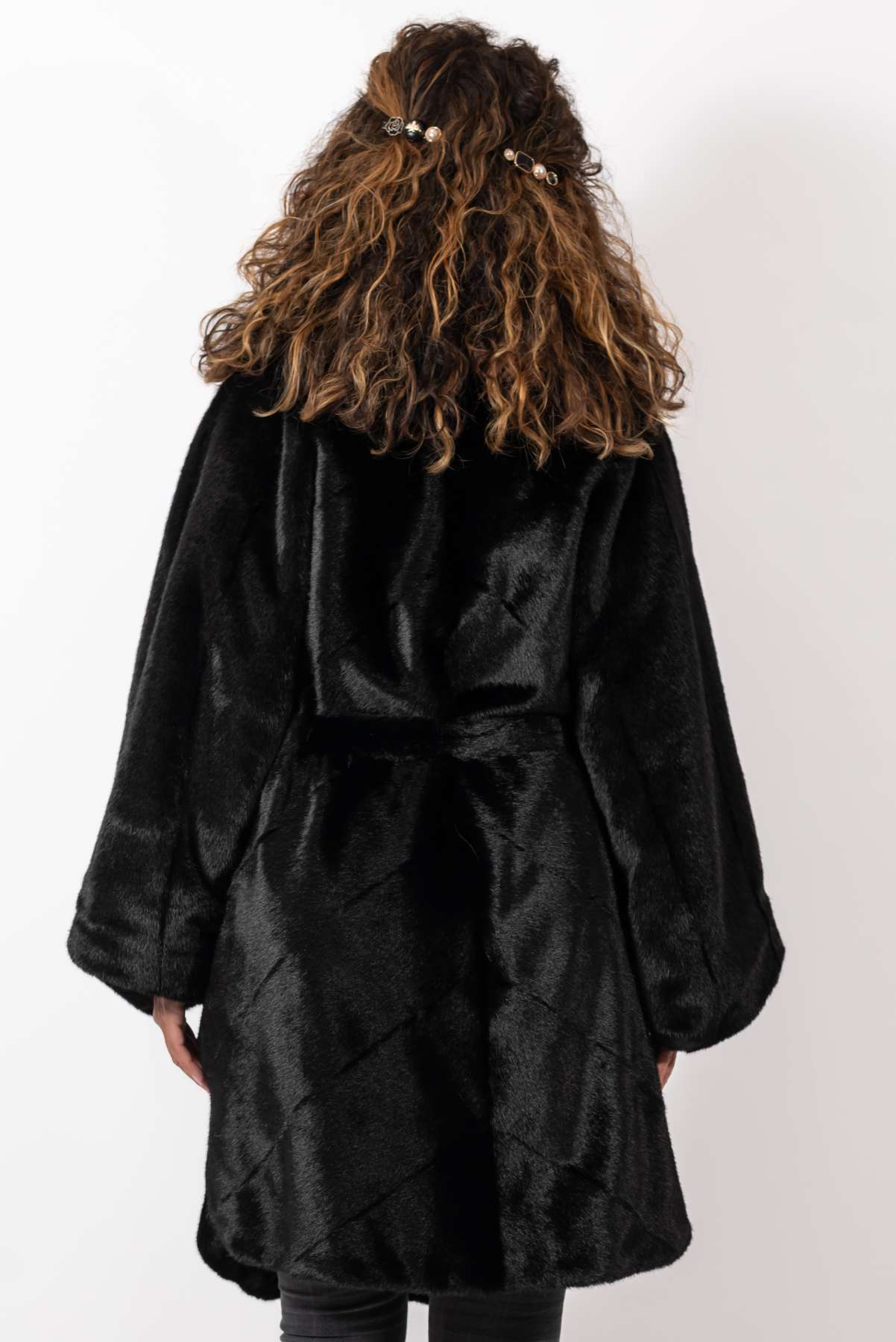 Women's exclusive Alpaca coat Siana