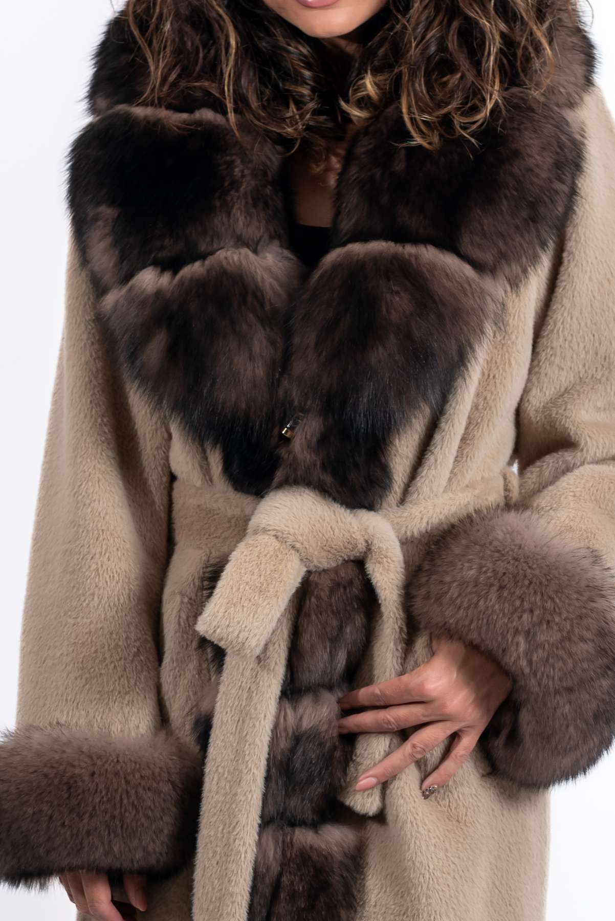 Women's exclusive Alpaca coat Militsa