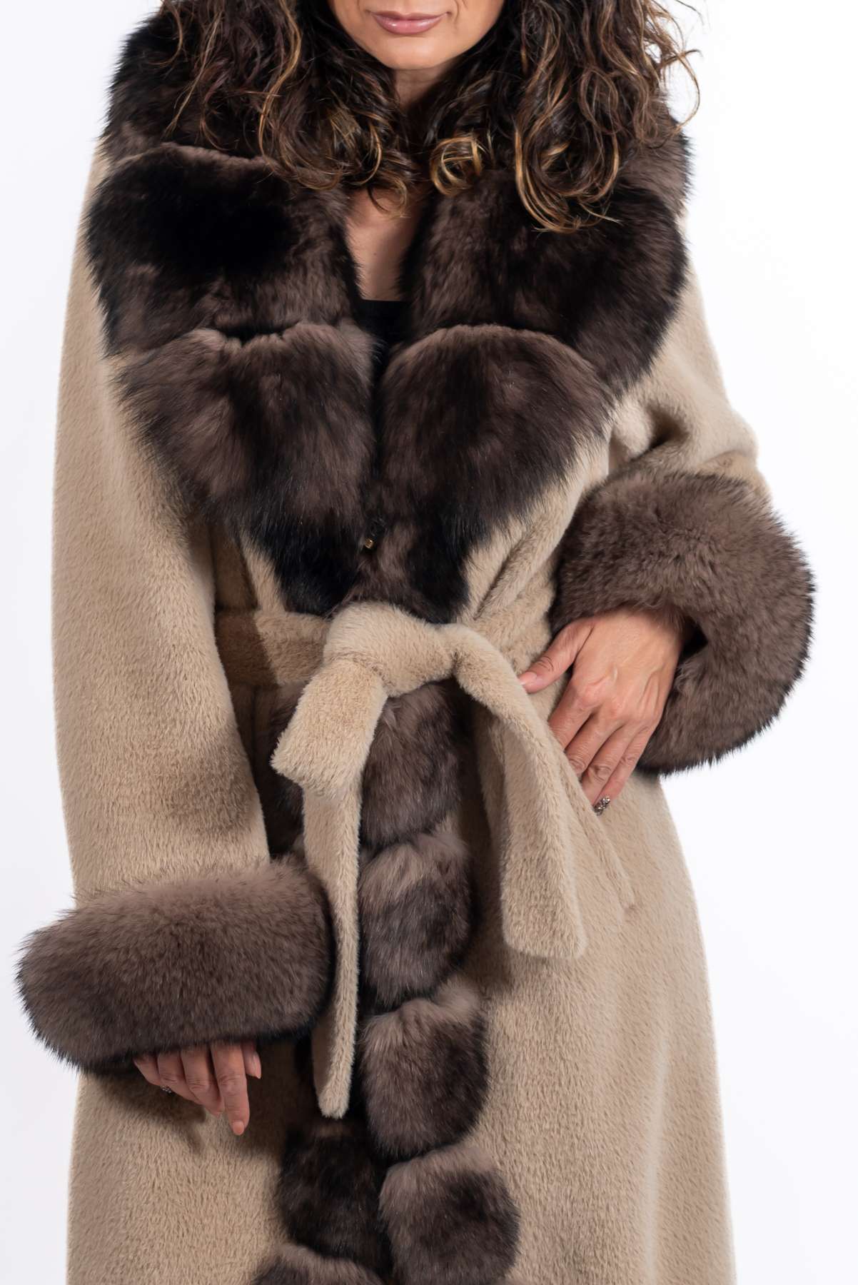 Women's exclusive Alpaca coat Militsa