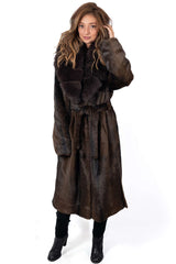 Women's exclusive alpaca coat Catherine Brown