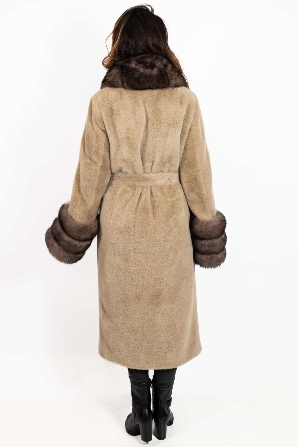 Women's exclusive alpaca coat Amelia