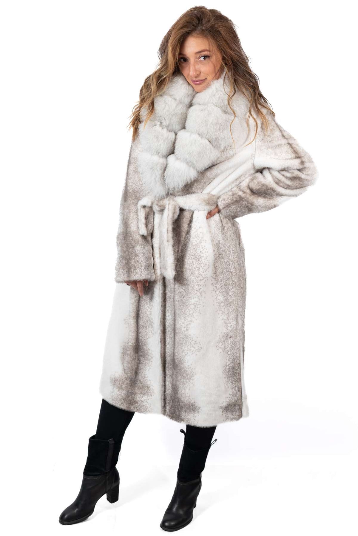 Women's exclusive alpaca coat Catherine