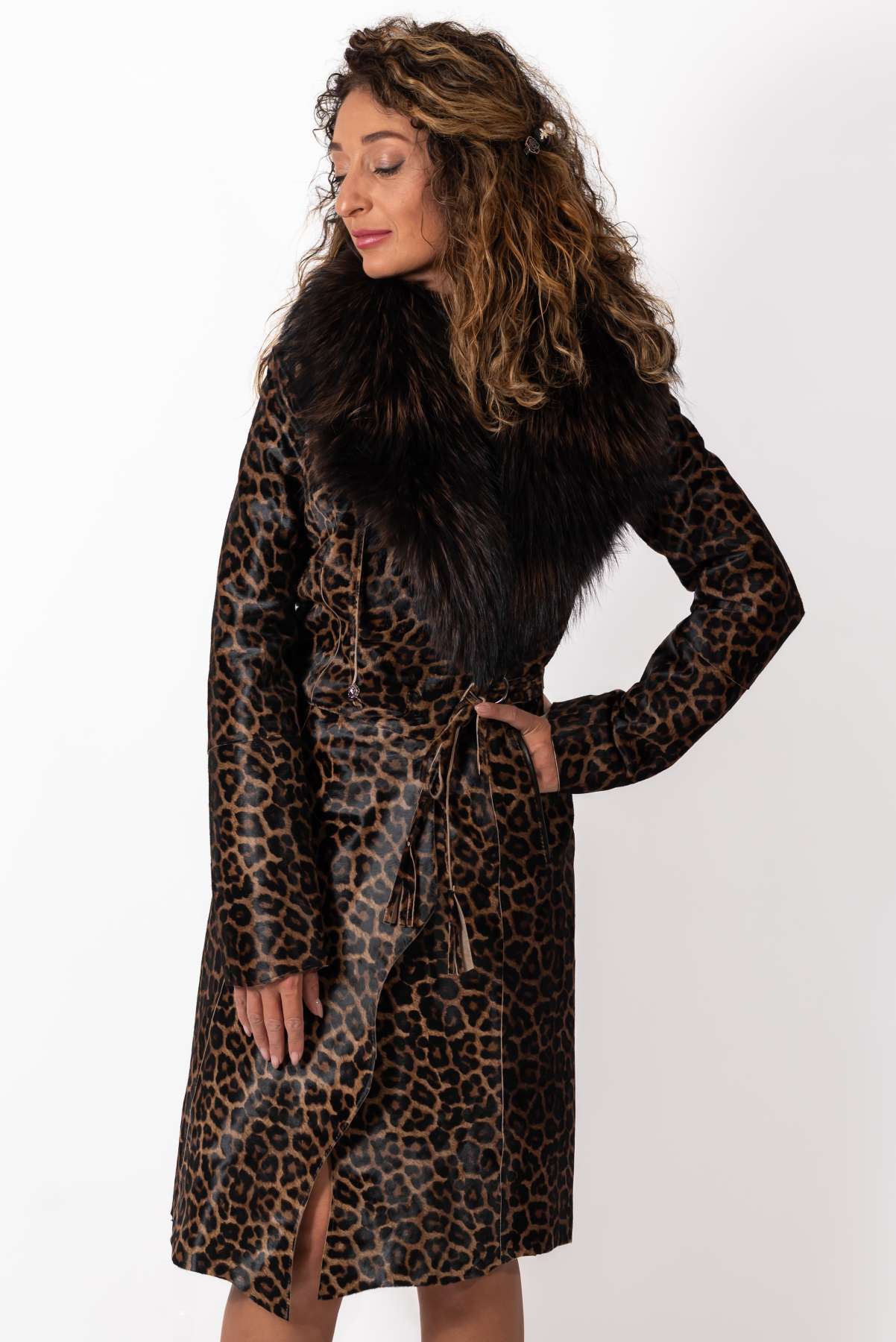 Women's exclusive coat from Pony Leopard