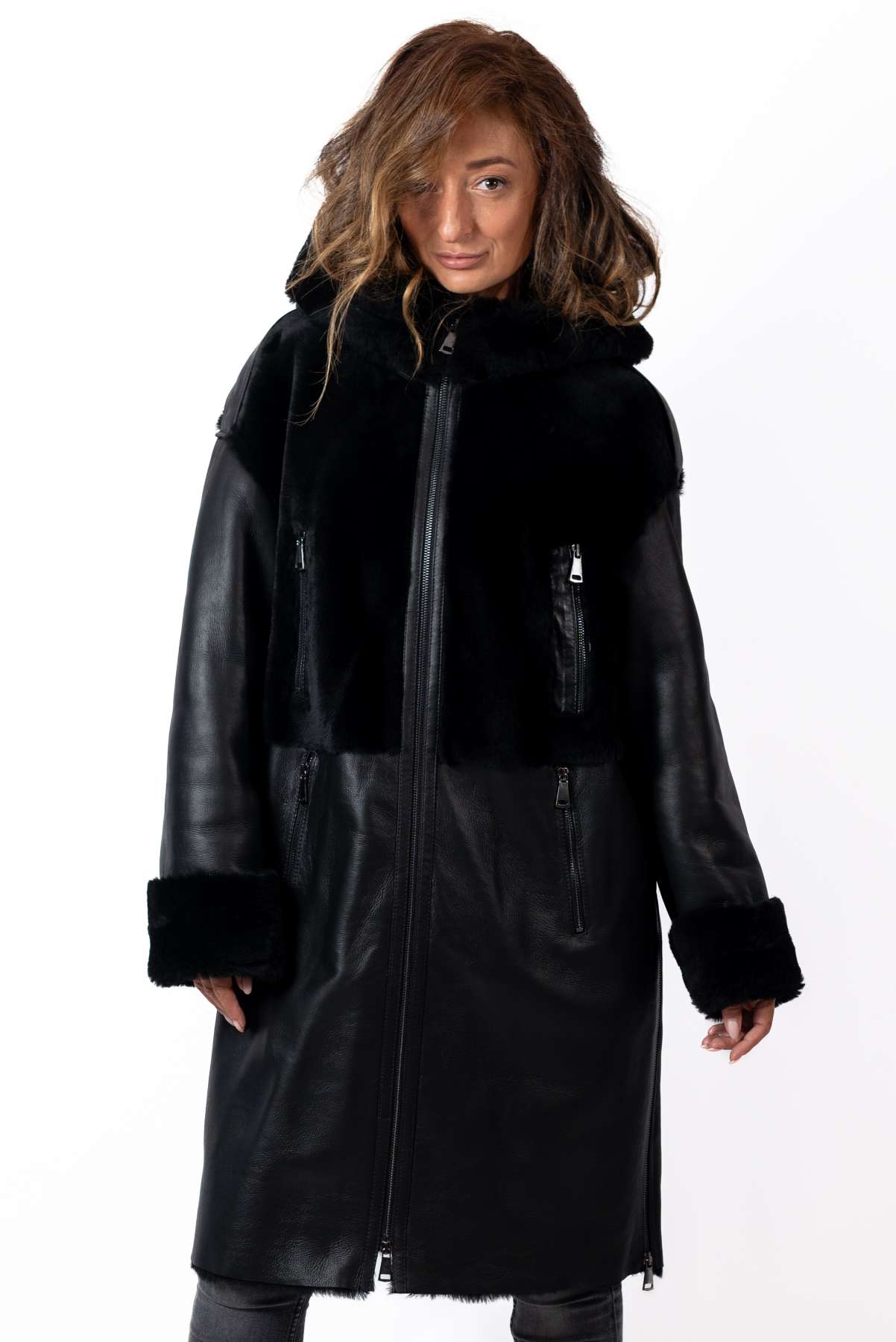 Women's exclusive lambskin coat Dara