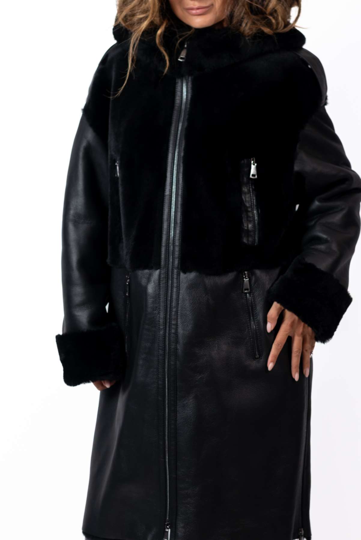 Women's exclusive lambskin coat Dara