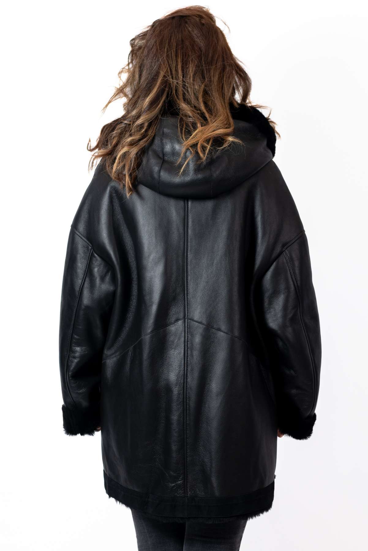 Women's exclusive lambskin coat Daria