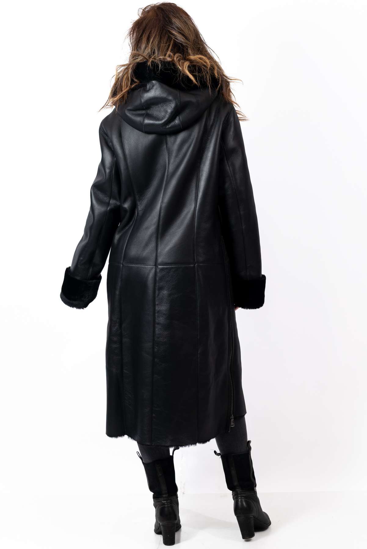 Women's exclusive lambskin coat Darina