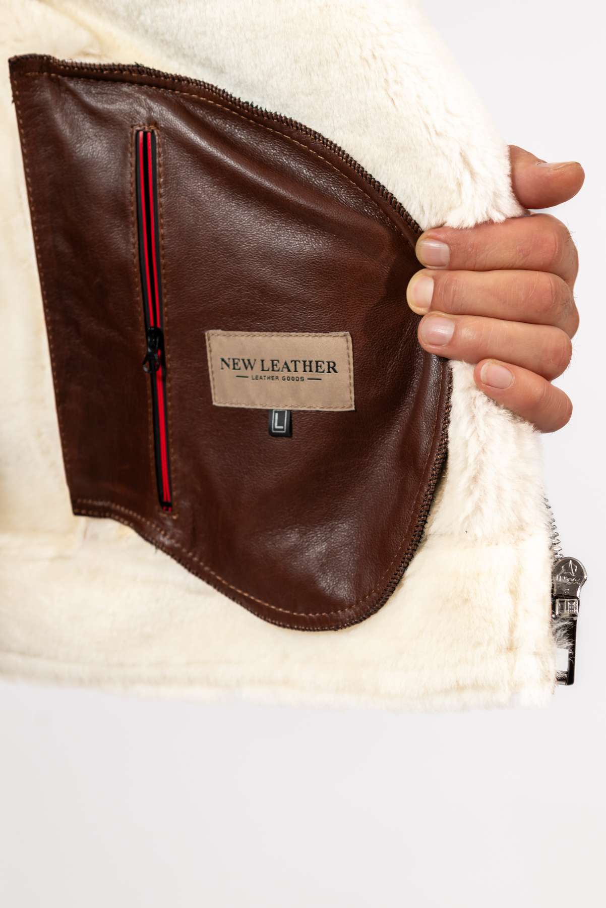 Men's leather coat Alex