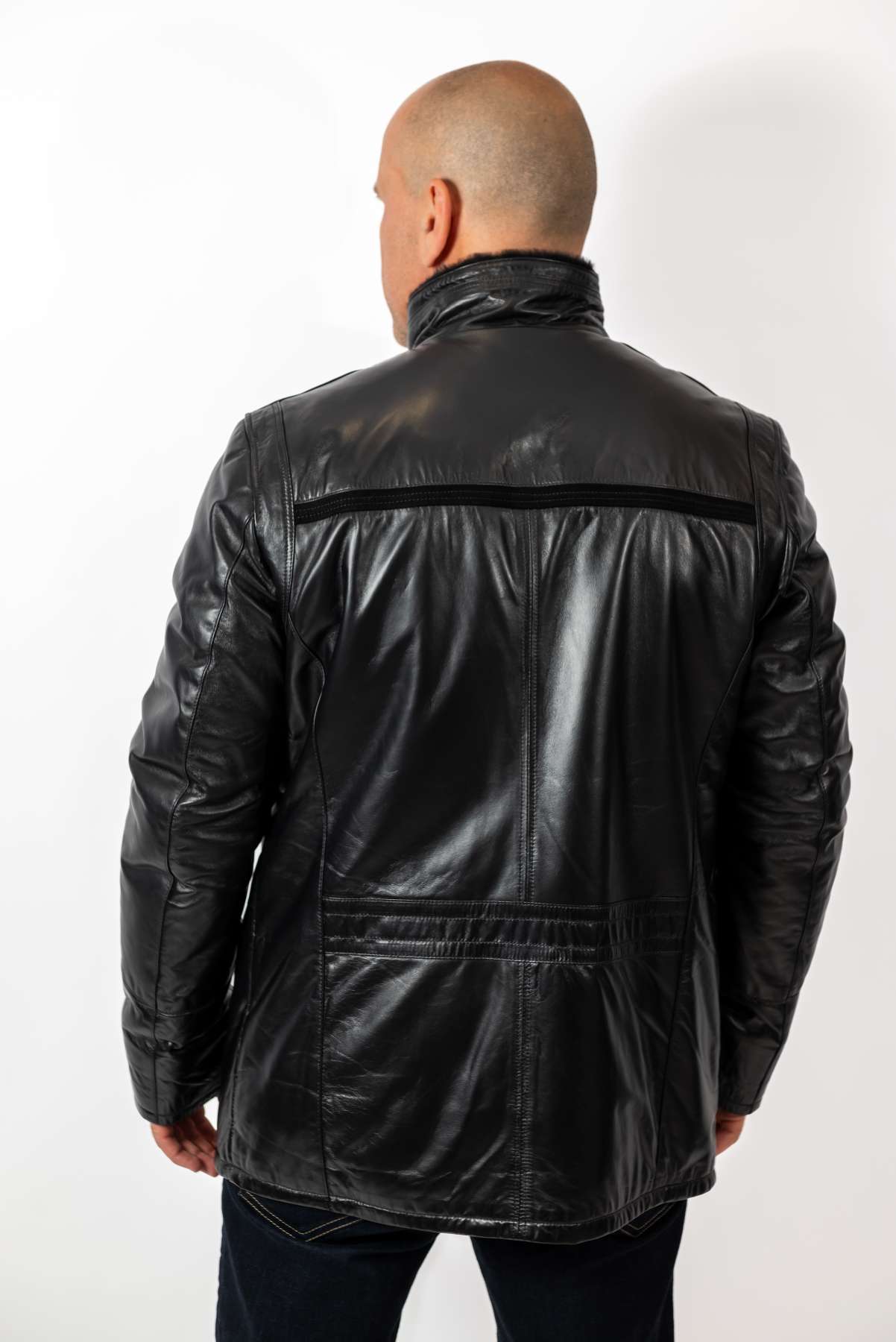 Men's leather coat Eddie