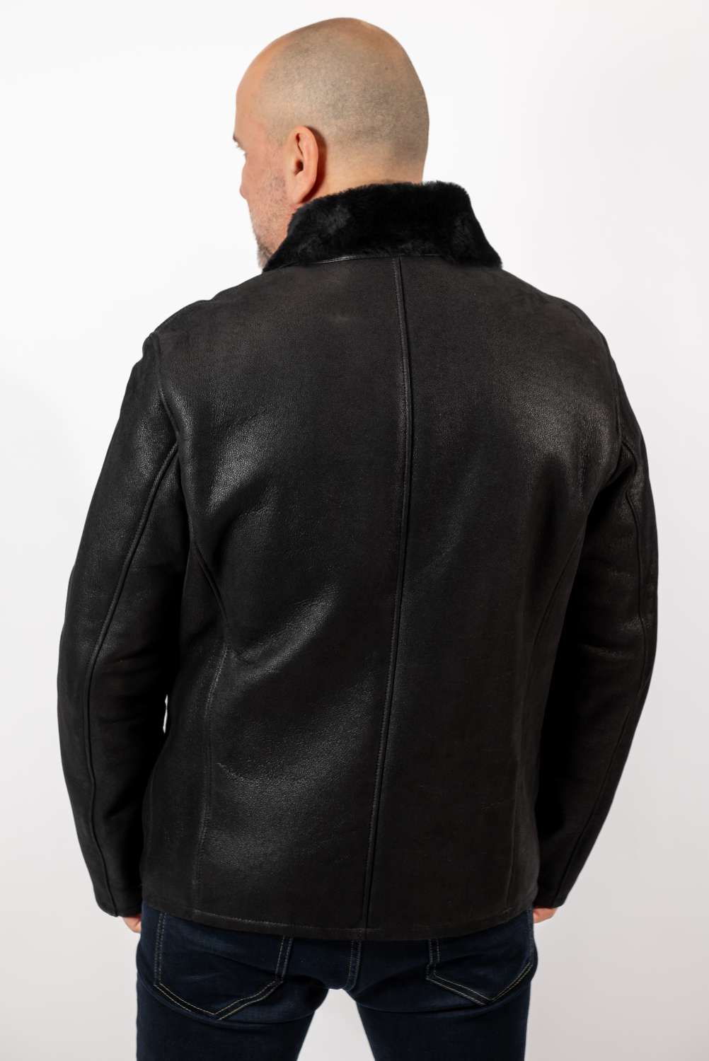 Men's leather coat Philip Classic