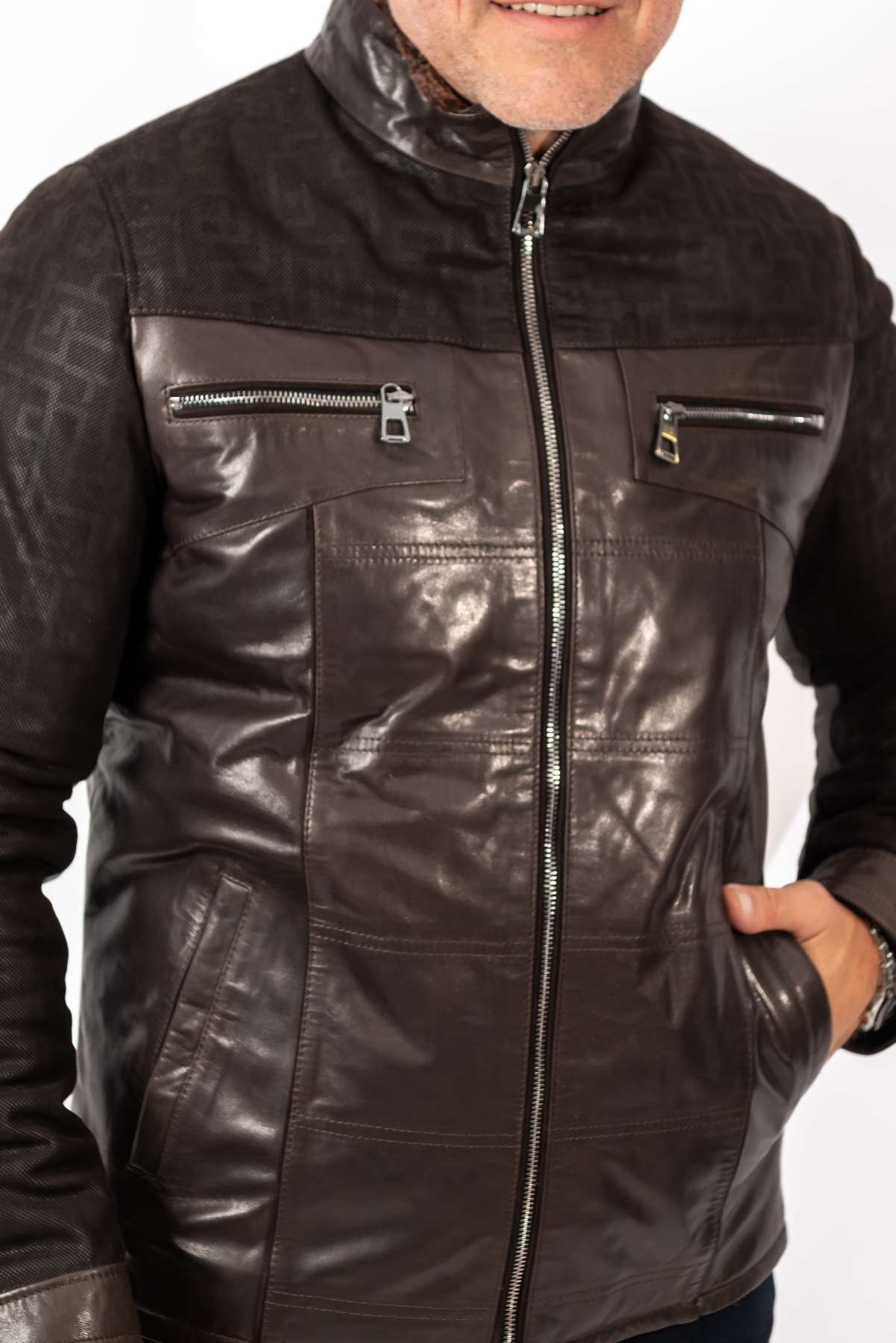 Men's Leather Coat Carlos