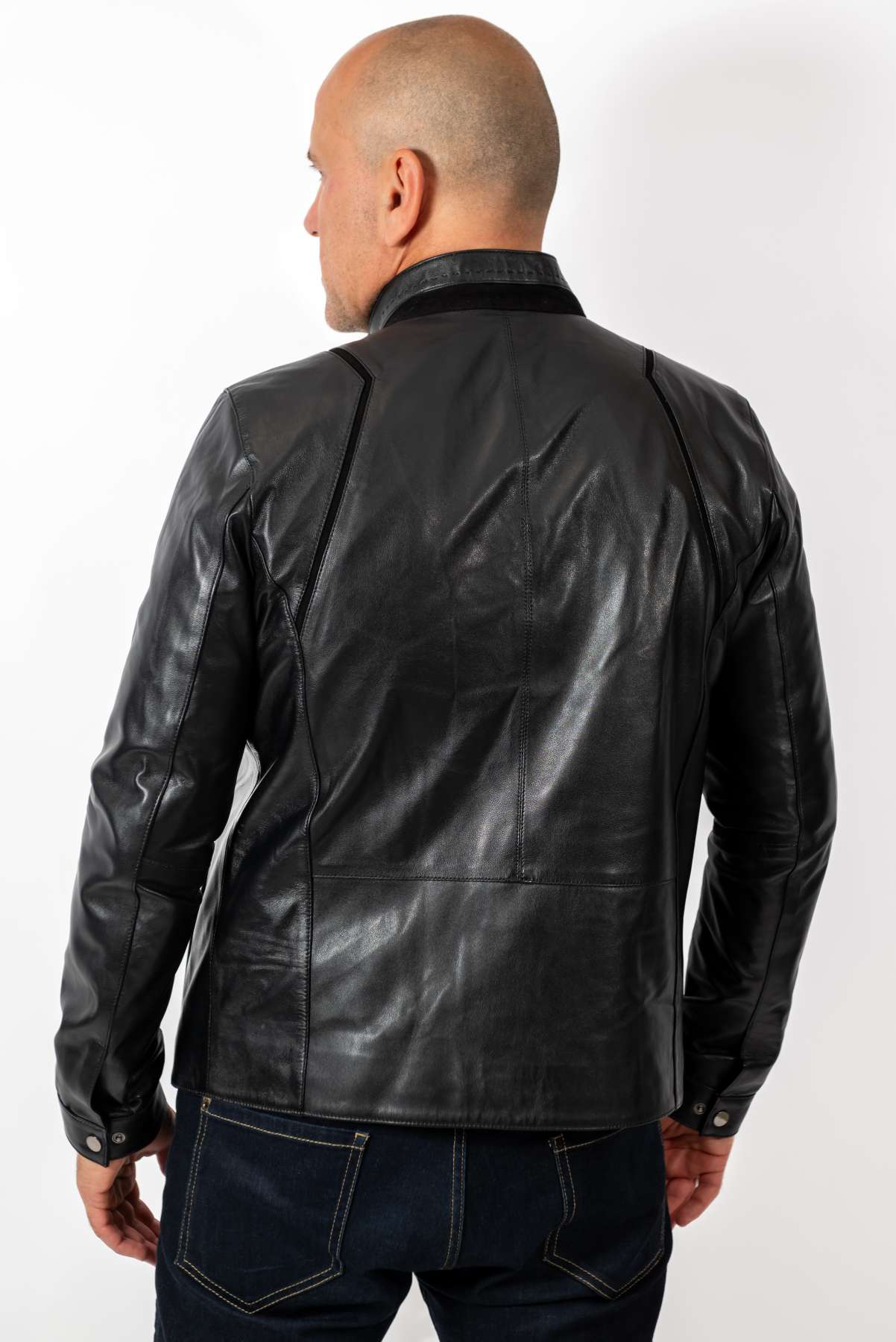 Men's leather jacket Borislav