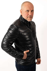 Men's leather jacket Emilio