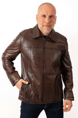 Men's leather jacket Bayan