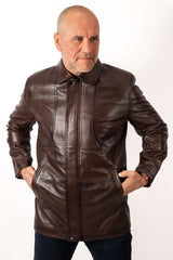 Men's leather jacket Bruno