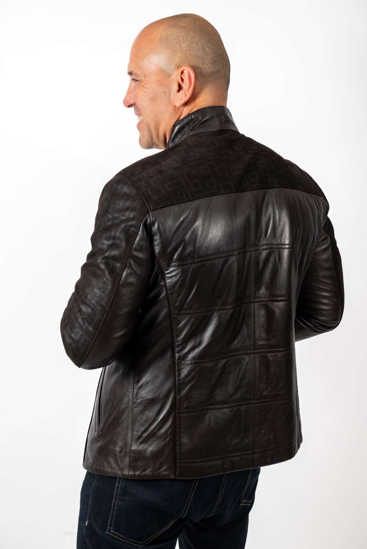 Men's leather jacket Carlos