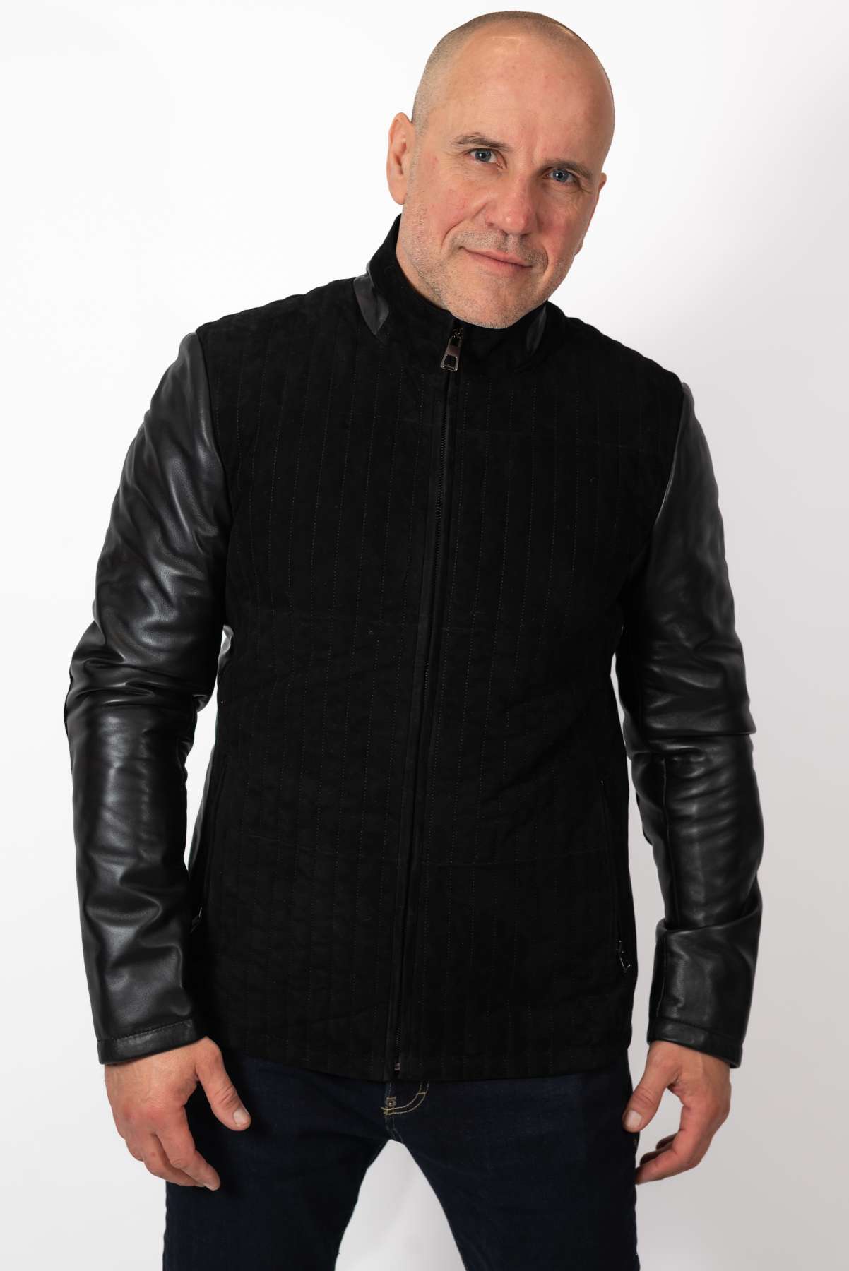 Men's leather jacket Daniel
