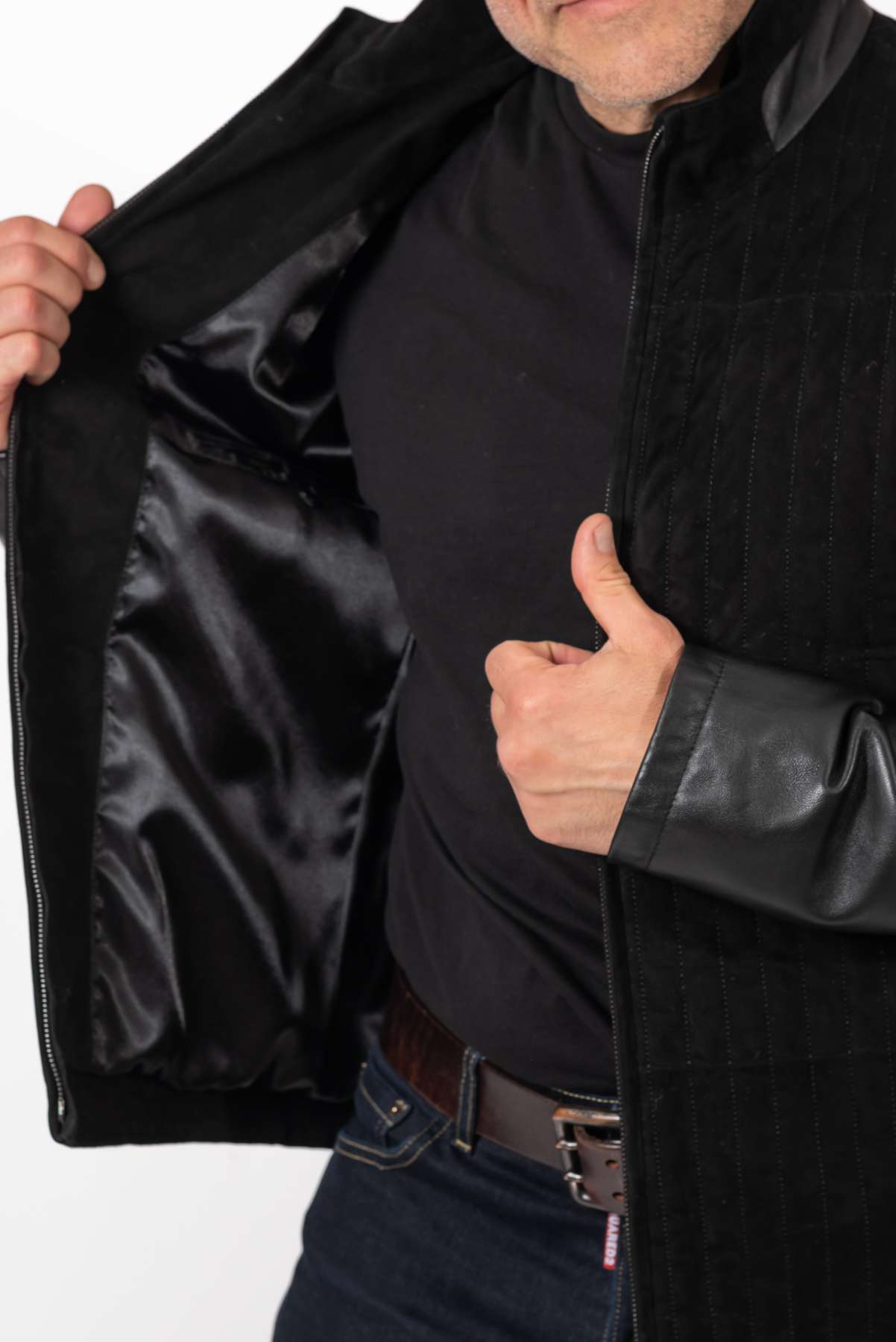 Men's leather jacket Daniel