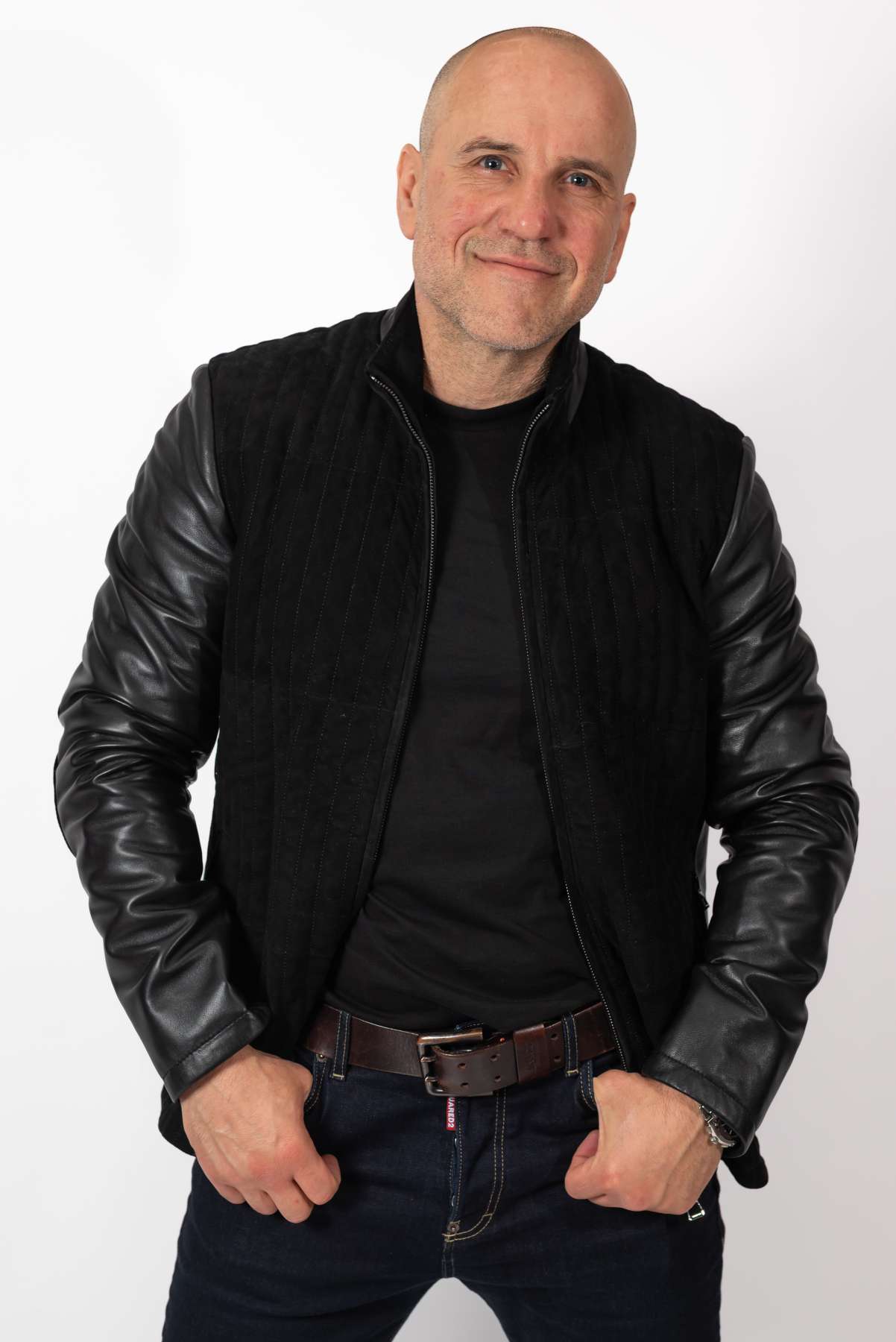 Men's leather jacket Daniel